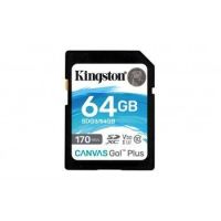 Kingston Canvas Go! Plus memory card 64 GB SD Class 10 UHS-I