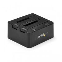 StarTech USB 3.0 Dual Hard Drive Docking Station with UASP 2.5/3.5in SSD / HDD �� SATA 6 Gbps