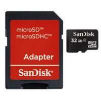 Sandisk microSDHC 32GB memory card Class 4