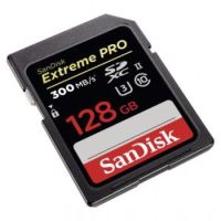 Sandisk Extreme PRO, 128 GB memory card SDXC Class 10 UHS-II