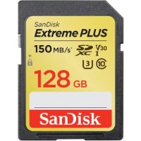 Sandisk Extreme PLUS memory card 128 GB SDXC Class 3 UHS-I