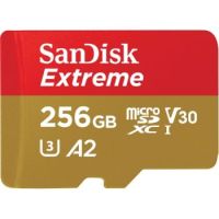 Sandisk 256GB Extreme microSDXC memory card