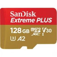 Sandisk 128GB Extreme Plus microSDXC memory card Class 10