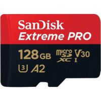 Sandisk 128GB Extreme Pro microSDXC memory card Class 10