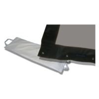 Sapphire AV SFFS244RPFABRIC projection screen material Rear PVC Grey