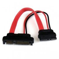 StarTech 6in Slimline SATA to SATA Adapter with Power - F/M