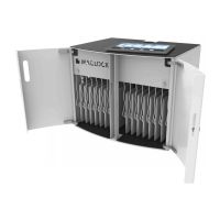 Compulocks CartiPad Tablet / Laptop Charging Cabinet For Counter Top or Wall Mount EU Power Plug