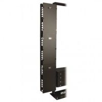 Tripp Lite SmartRack 12 in. Width High Capacity Vertical Cable Manager - Double finger duct with cover