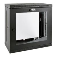 Eaton Tripp Lite SRW12U13G SmartRack 12U Very Low-Profile Patch-Depth Wall-Mount Small Rack Enclosure, Cle