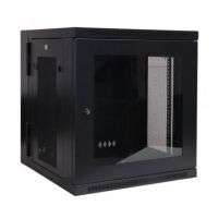 Tripp Lite 12U SmartRack Low-Profile Wall-Mount Rack Enclosure Cabinet with Clear Acrylic Door, Switch-Depth, Hinged Back