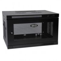 Tripp Lite SmartRack 6U Wall-Mount Standard-Depth Rack Enclosure Cabinet, Black