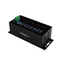 StarTech 7-Port Industrial USB 3.0 Hub with ESD & 350W Surge Protection