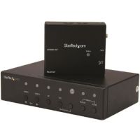 StarTech Multi-Input HDBaseT Extender with Built-in Switch - DisplayPort, VGA and HDMI Over CAT5