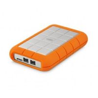 LaCie Rugged Triple external hard drive 1000 GB Orange,White