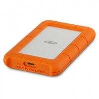 LaCie Rugged USB-C external hard drive 4000 GB Orange,Silver