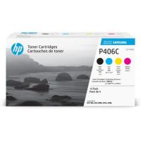 HP SU375A/CLT-P406C Toner Value-Kit (Bk,C,M,Y) 1500pg + 3x1000pg Pack=4 for Samsung CLP-360