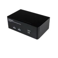 StarTech 2 Port Dual DisplayPort USB KVM Switch with Audio & USB 2.0 Hub