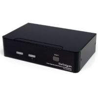 StarTech 2 Port High Resolution USB DVI Dual Link KVM Switch with Audio