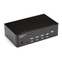 StarTech 4 Port HDMI KVM Switch - 4K 30Hz - Dual Display