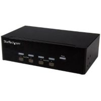 StarTech 4-port KVM Switch with Dual VGA - USB 2.0