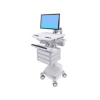 Cart with LCD Arm, SLA Powered, 3 Drawers - Wagen (nur Laden)