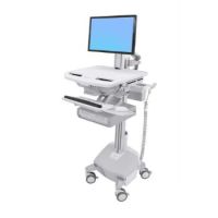 Cart with LCD Pivot, LiFe Powered, 2 Drawers - Wagen -LCD-Display / PC-A