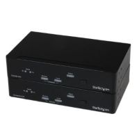 StarTech USB DVI KVM Console Extender w/ Serial & Audio Over MM Fiber - 2km