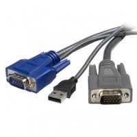 StarTech 6 ft Ultra-Thin USB VGA 2-in-1 KVM Cable