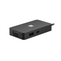 Microsoft USB-C Travel Hub Black USB graphics adapter