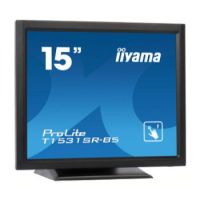 iiyama ProLite T1531SR-B5 touch screen monitor 38.1 cm (15") 1024 x 768 pixels Black