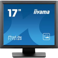 iiyama ProLite T1731SR-B1S computer monitor 43.2 cm (17") 1280 x 1024 pixels SXGA LCD Touchscreen Black