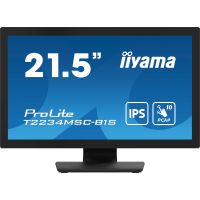 iiyama ProLite T2234MSC-B1S computer monitor 54.6 cm (21.5") 1920 x 1080 pixels Full HD Touchscreen Black