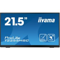 iiyama ProLite T2255MSC-B1 computer monitor 54.6 cm (21.5") 1920 x 1080 pixels Full HD LCD Touchscreen Black