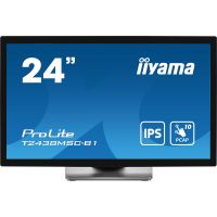 iiyama ProLite computer monitor 60.5 cm (23.8") 1920 x 1080 pixels Full HD LED Touchscreen Black