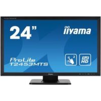 iiyama ProLite T2453MTS-B1 touch screen monitor 59.9 cm (23.6") 1920 x 1080 pixels Black Dual-touch Tabletop