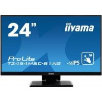 iiyama ProLite T2454MSC-B1AG touch screen monitor 60.5 cm (23.8") 1920 x 1080 pixels Black Multi-touch Multi-user