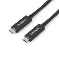 StarTech 3 ft. (1 m) Thunderbolt 3 Cable with 100W Power Delivery - 40Gbps