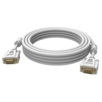 Vision 2x VGA 15-pin D-Sub, 10m VGA cable VGA (D-Sub) White