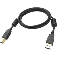 Vision TC 1MUSB/BL USB cable 1 m USB 2.0 USB B USB A Black