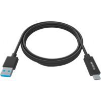 Vision TC 1MUSBCA/BL USB cable 1 m USB 3.2 Gen 1 (3.1 Gen 1) USB A USB C Black