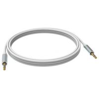 Vision 2 x 3.5mm, 2m audio cable White