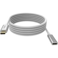 Vision TC 2MUSBCEXT USB cable 2 m USB 3.2 Gen 2 (3.1 Gen 2) USB C White