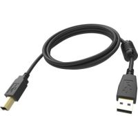 Vision TC 5MUSB/BL USB cable 5 m USB 2.0 USB A USB B Black