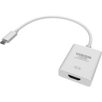 Vision TC-USBCHDMI USB graphics adapter 3840 x 2160 pixels White