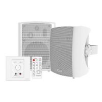 Vision TC3-AMP+SP-1800 loudspeaker 3-way White Wired 50 W