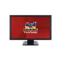 Viewsonic TD2421 touch screen monitor 61 cm (24") 1920 x 1080 pixels Black Dual-touch Multi-user