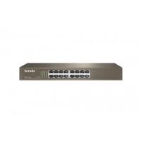 Tenda TEF1016D network switch Unmanaged Fast Ethernet (10/100) Grey