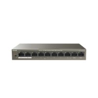 Tenda TEF1110P-8-63W network switch Unmanaged Fast Ethernet (10/100) Black Power over Ethernet (PoE)