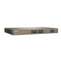 Tenda TEF1218P-16-250W network switch L2 Fast Ethernet (10/100) Grey Power over Ethernet (PoE)