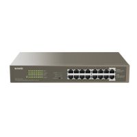 Tenda TEG1116P-16-150W network switch Unmanaged L2 Gigabit Ethernet (10/100/1000) Black Power over Ethernet (PoE)